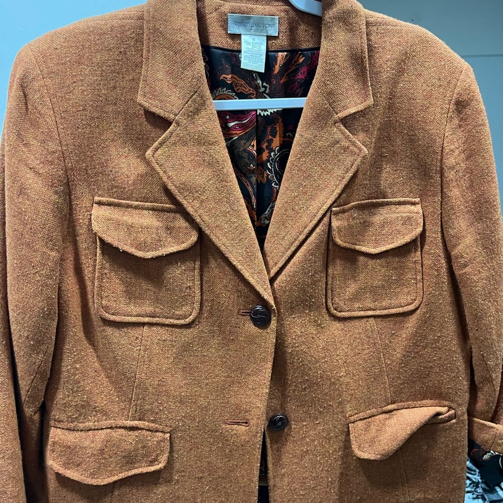 Worthington Women's Orange Jacket